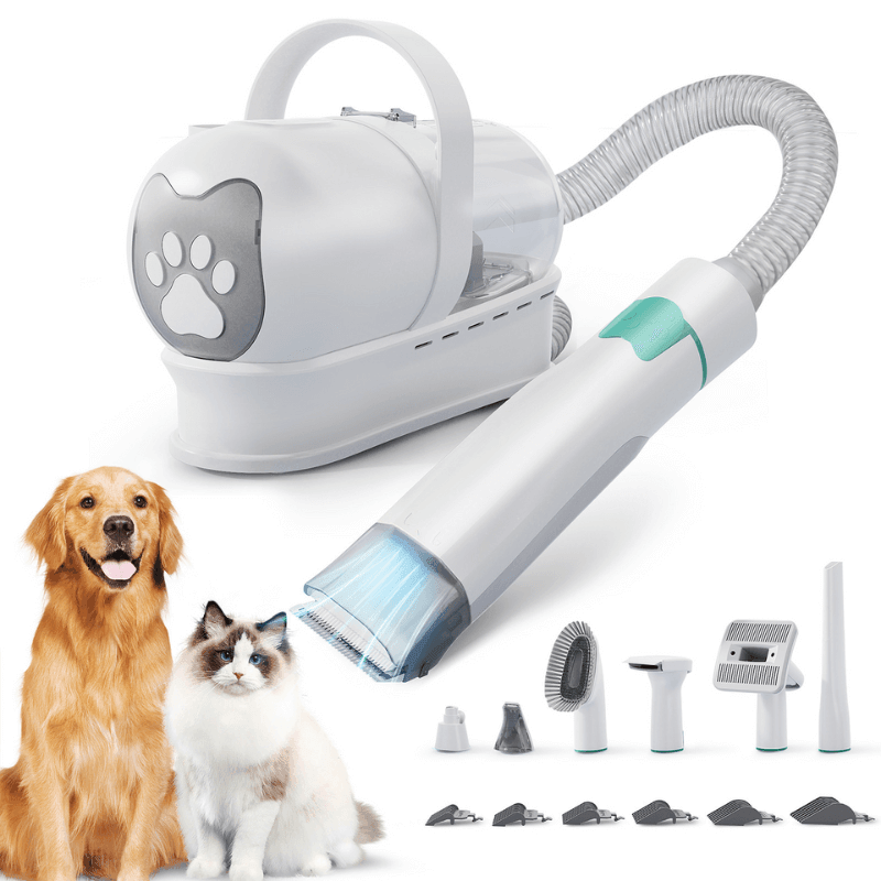 MascotaClean - Kit de Aseo y Aspiradora para Mascotas