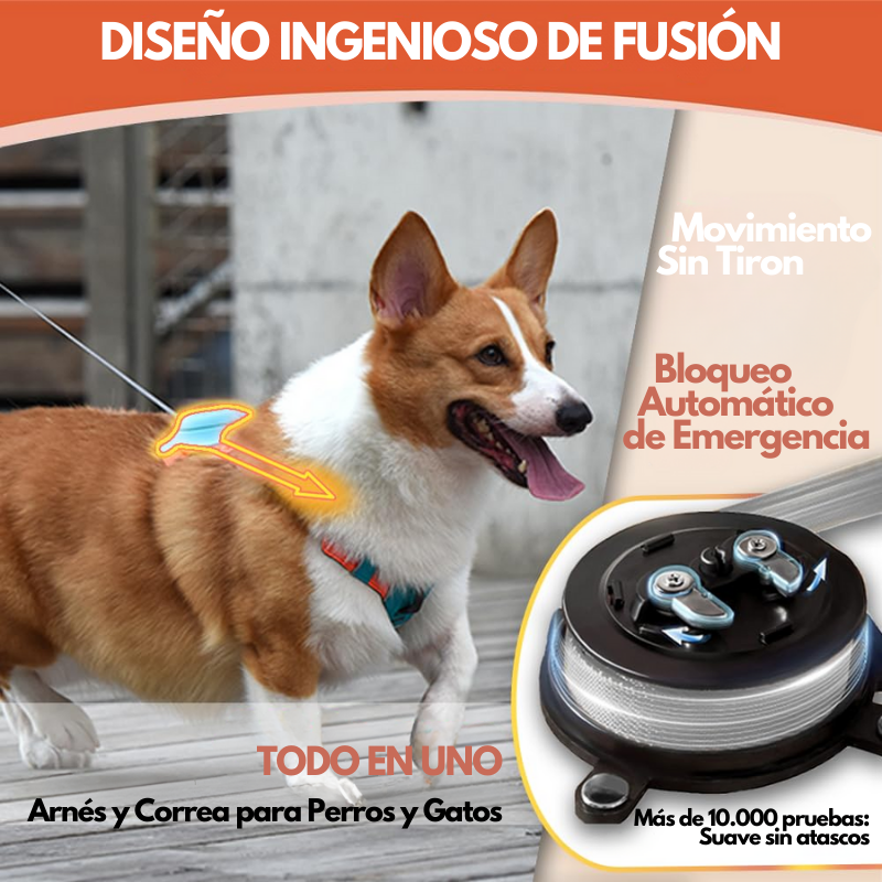 GripControl Pro MINI - Arnés y Correa Todo en Uno