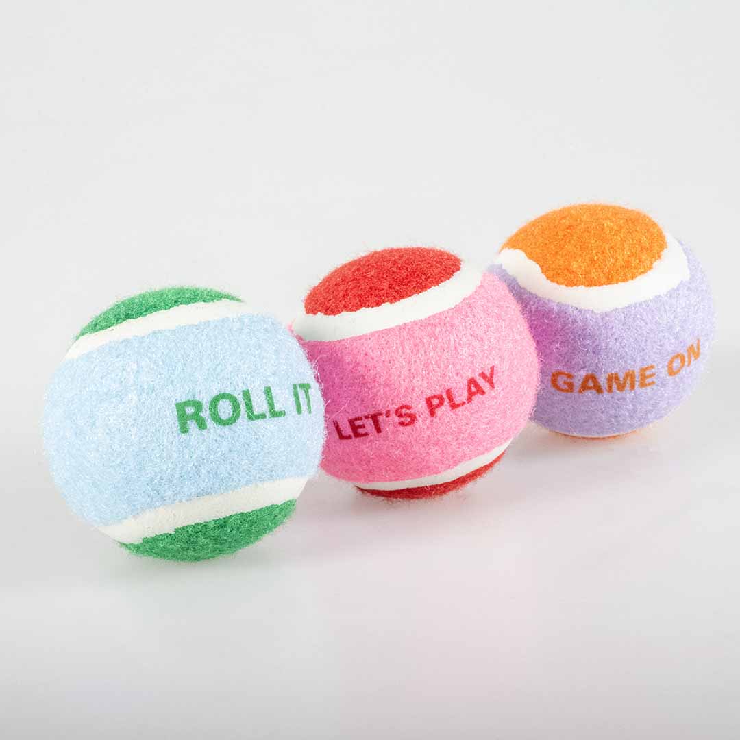 Set de Pelotas de Tenis LET'S PLAY - DogToy