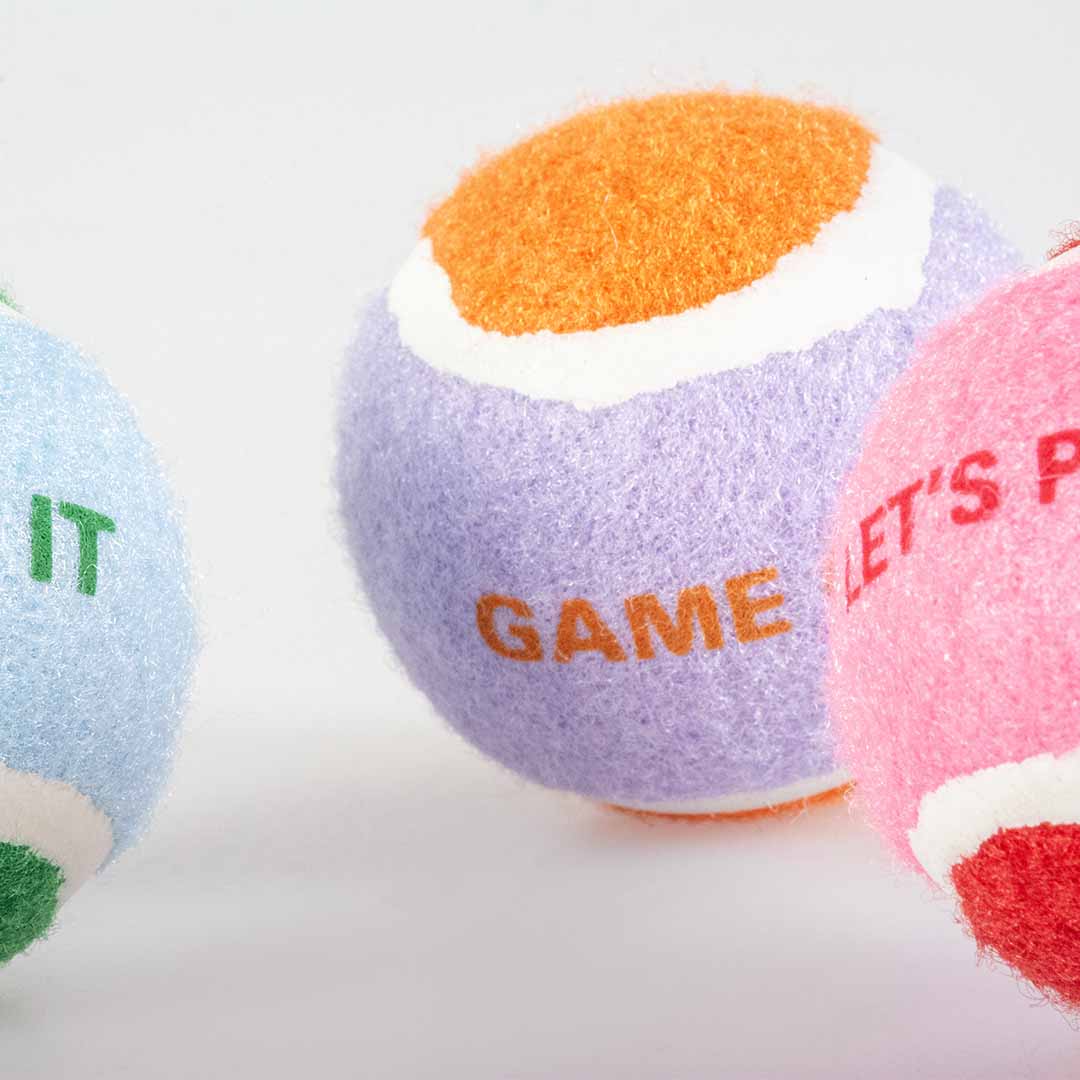 Set de Pelotas de Tenis LET'S PLAY - DogToy