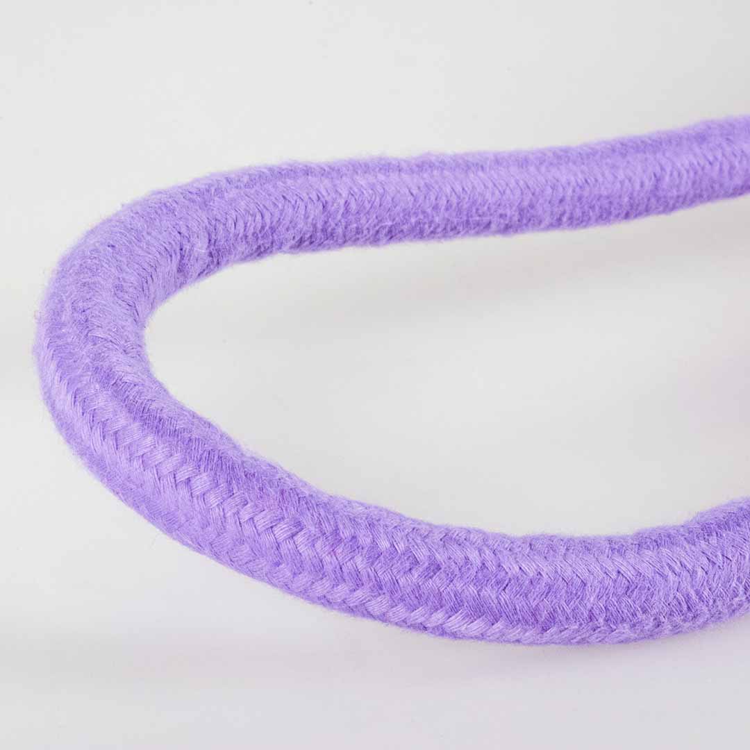 Pelota con Cuerda THROW ME - Lila/Naranja - DogToy