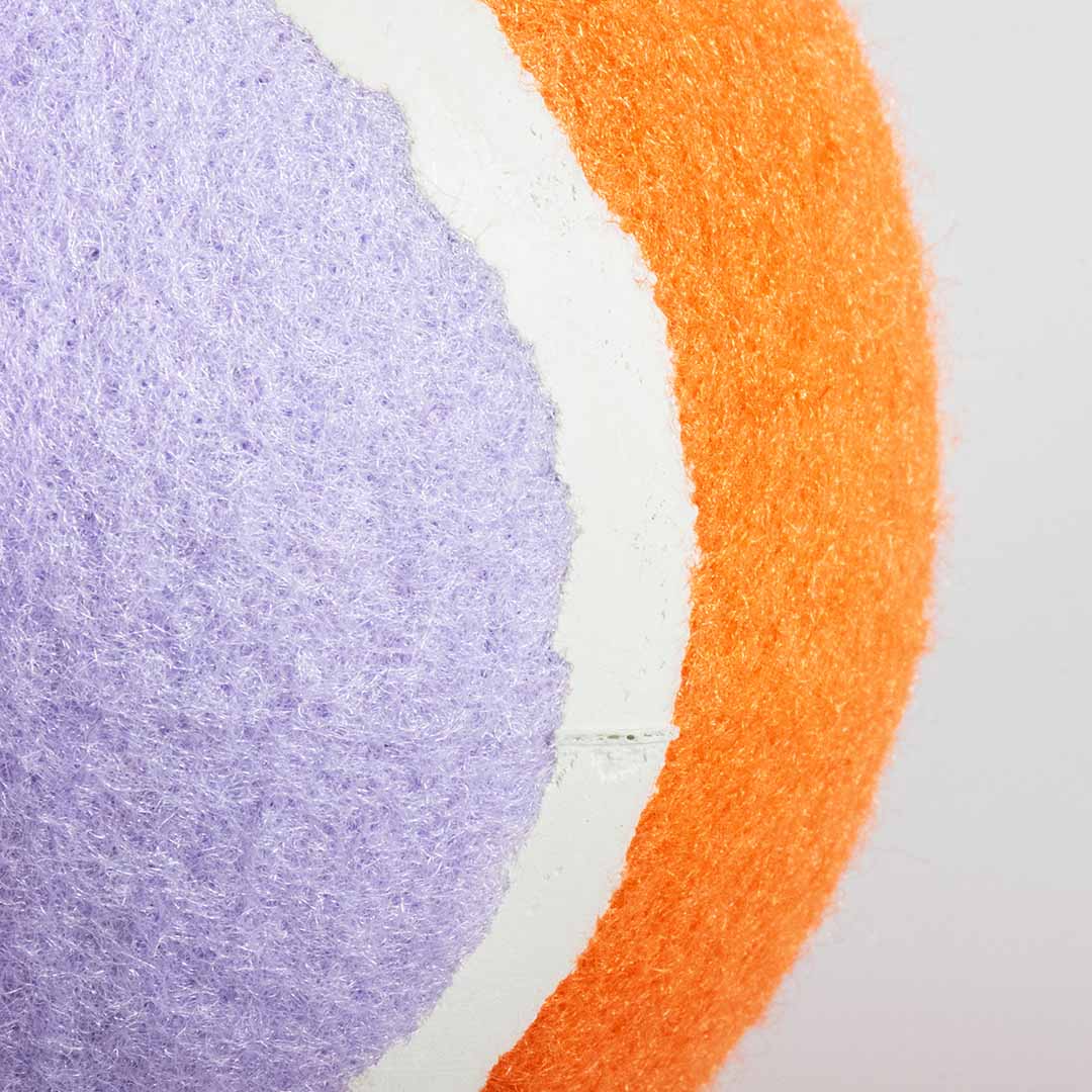Pelota de Tenis FETCH ME - Lila/Naranja - DogToy