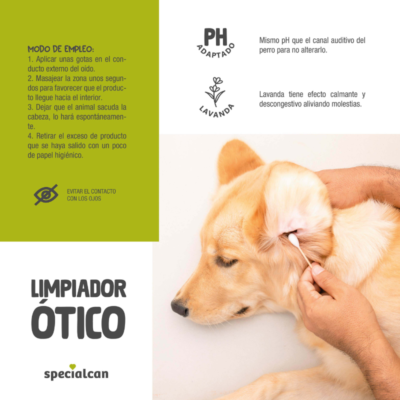 Limpiador Ótico 125ML - Specialcan