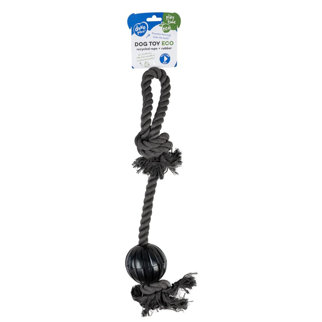 Duvo - ECO Cuerda 2 Nudos, Lazo y Bola de Goma