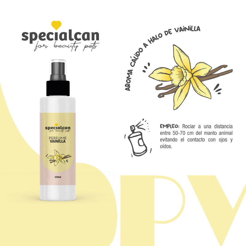 Perfume de Vainilla para Mascotas - Specialcan