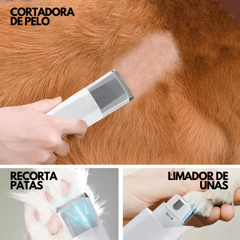 MascotaClean - Kit de Aseo y Aspiradora para Mascotas