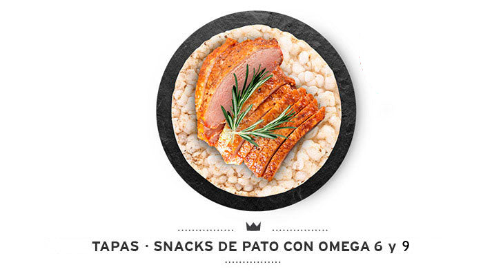 Tapas - Snacks de Pato con Omega 6 y 9