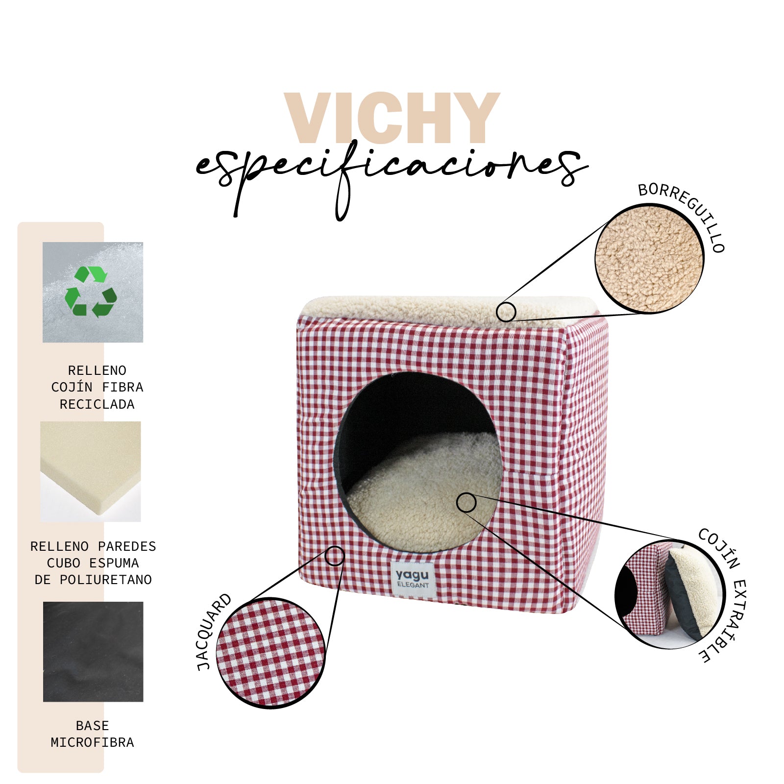 Vichy - Cubo Grana YAGU