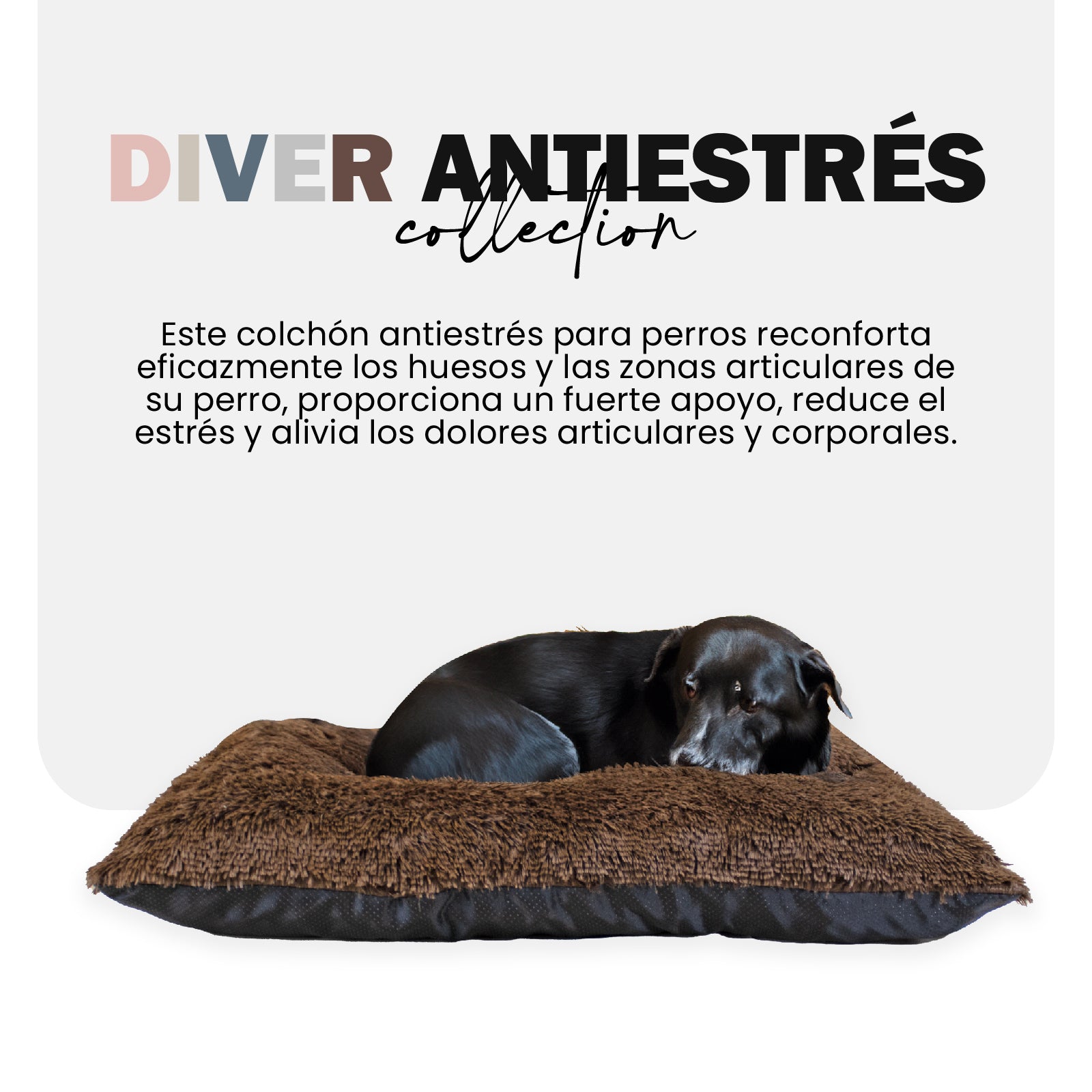 Fun Diver - Colchón Antracita YAGU