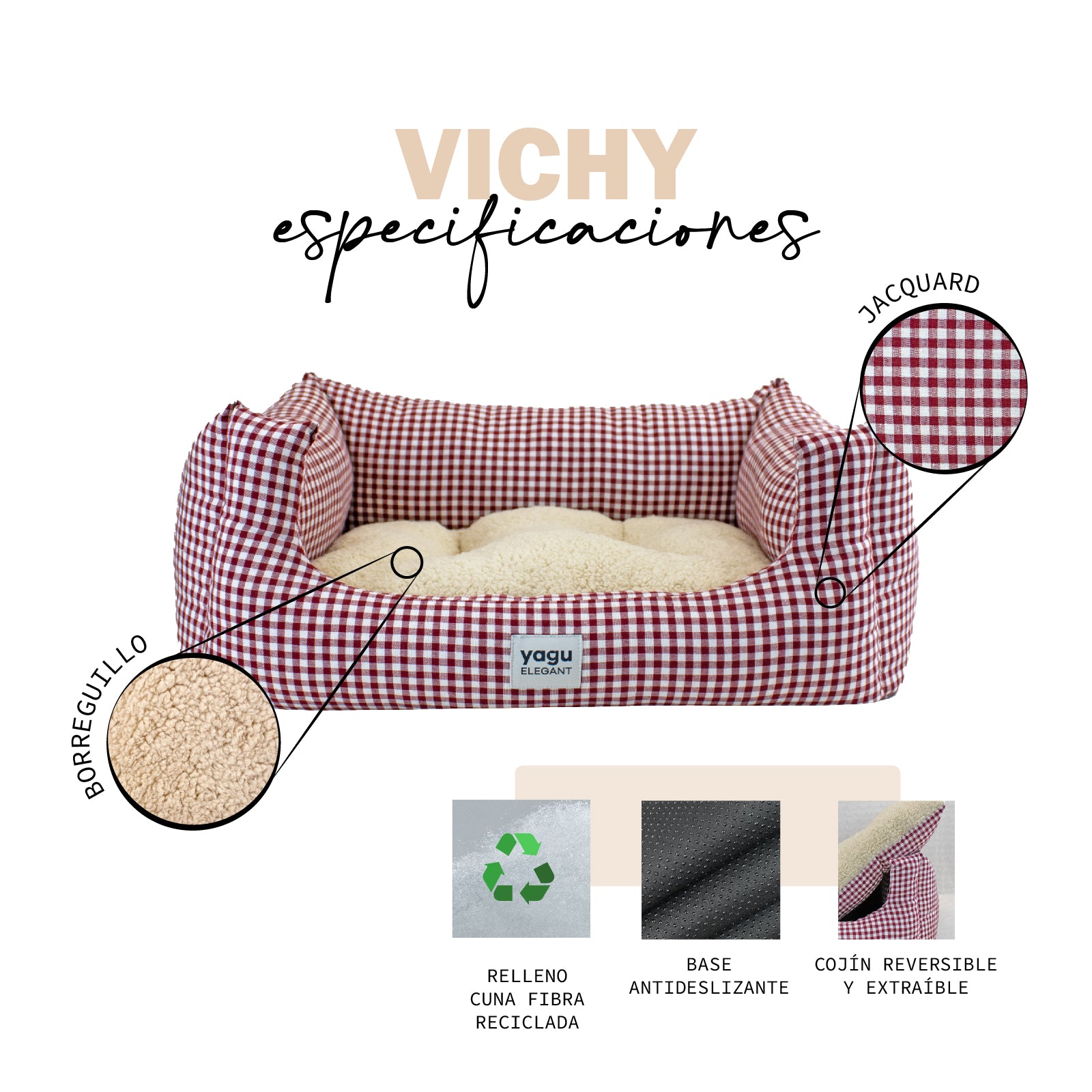 Vichy - Cuna Confort Grana YAGU