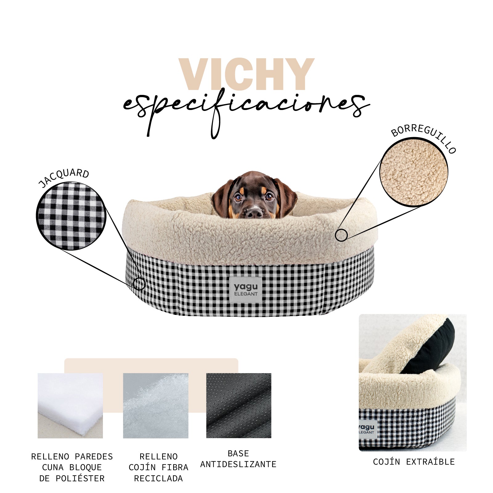 Vichy - Cuna Royal Negro YAGU
