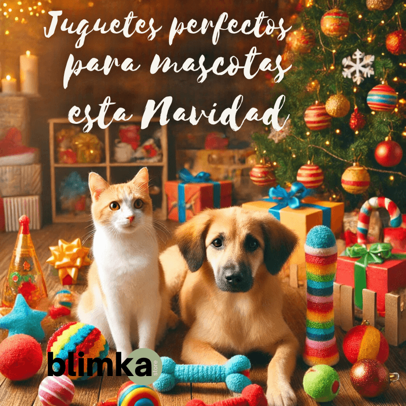 Juguetes Perfectos para Mascotas esta Navidad: Diversión y Felicidad Bajo el Árbol
