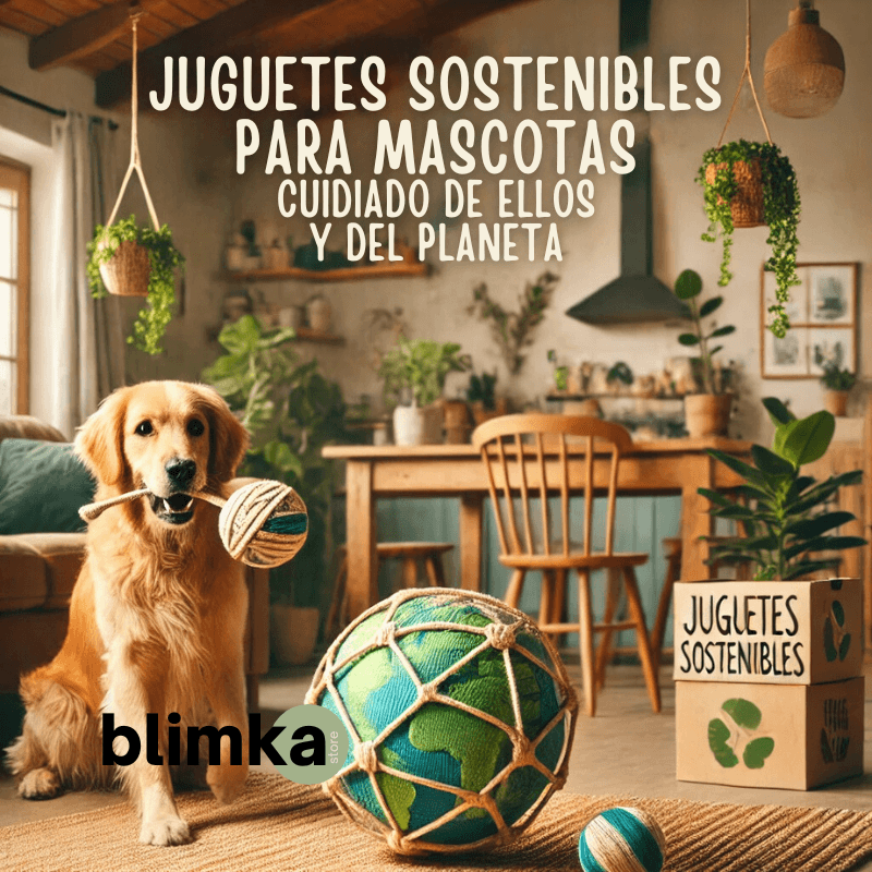 Juguetes Sostenibles para Mascotas: Cuidando de Ellos y del Planeta