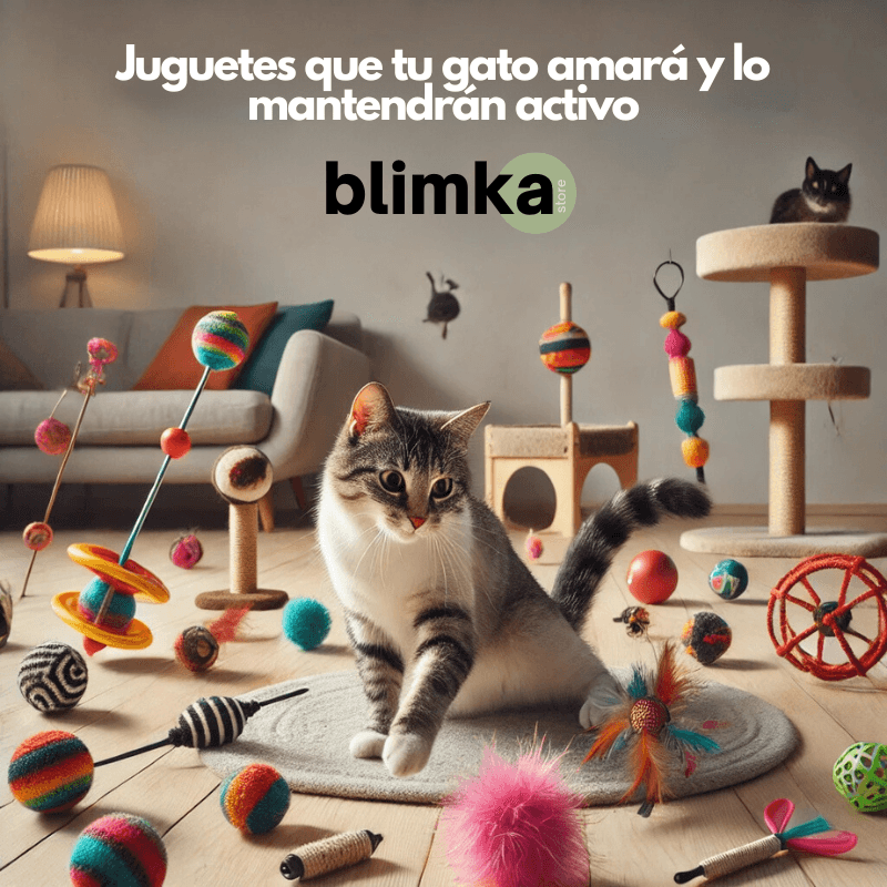 Top 3 juguetes que tu gato amará y lo mantendrán activo
