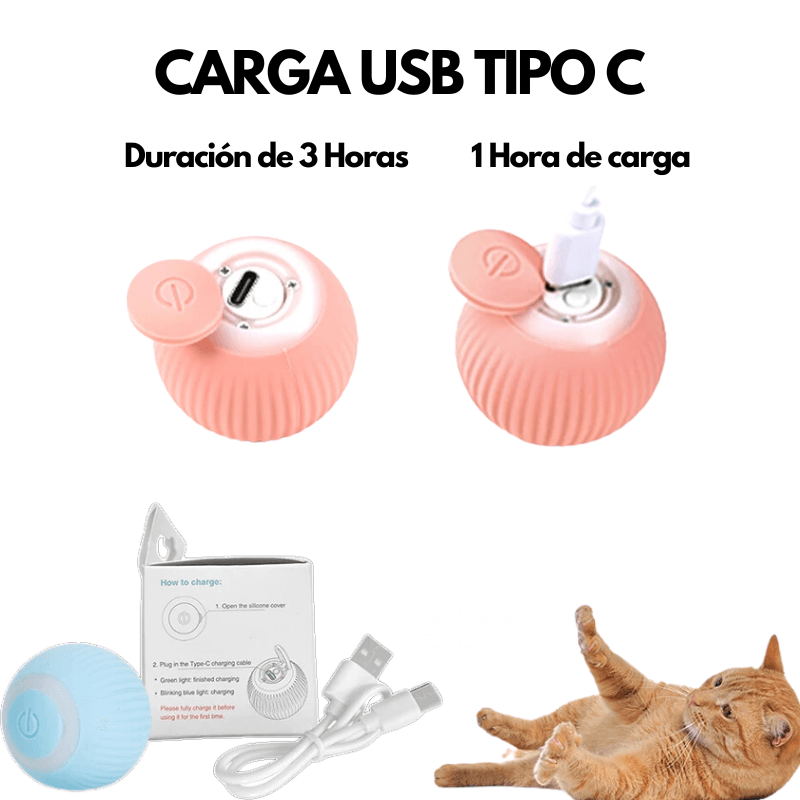 CAT GRAVITY - Pelota Inteligente para Gatos