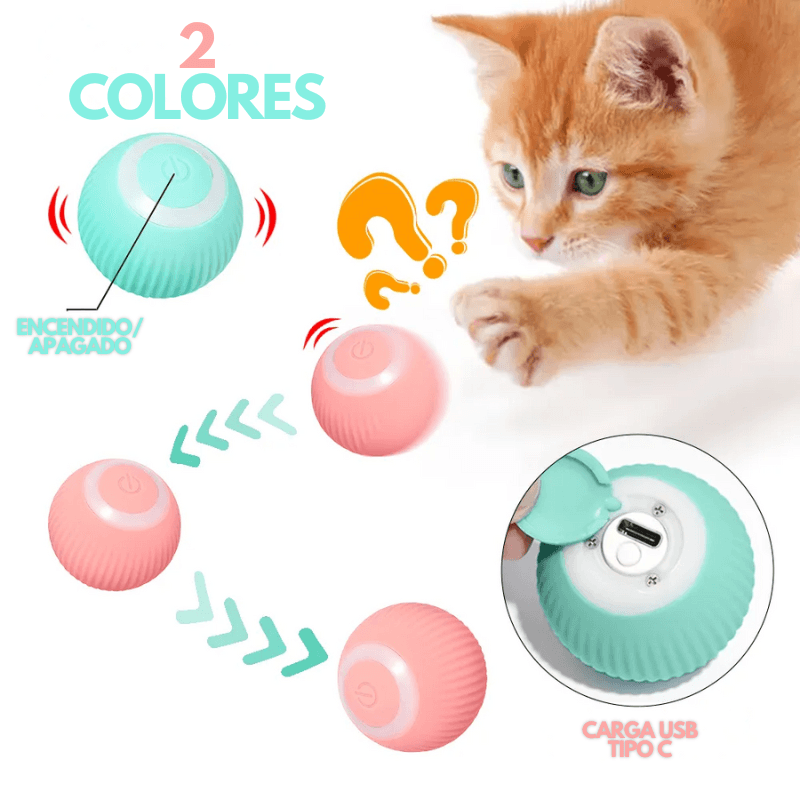 CAT GRAVITY - Pelota Inteligente para Gatos