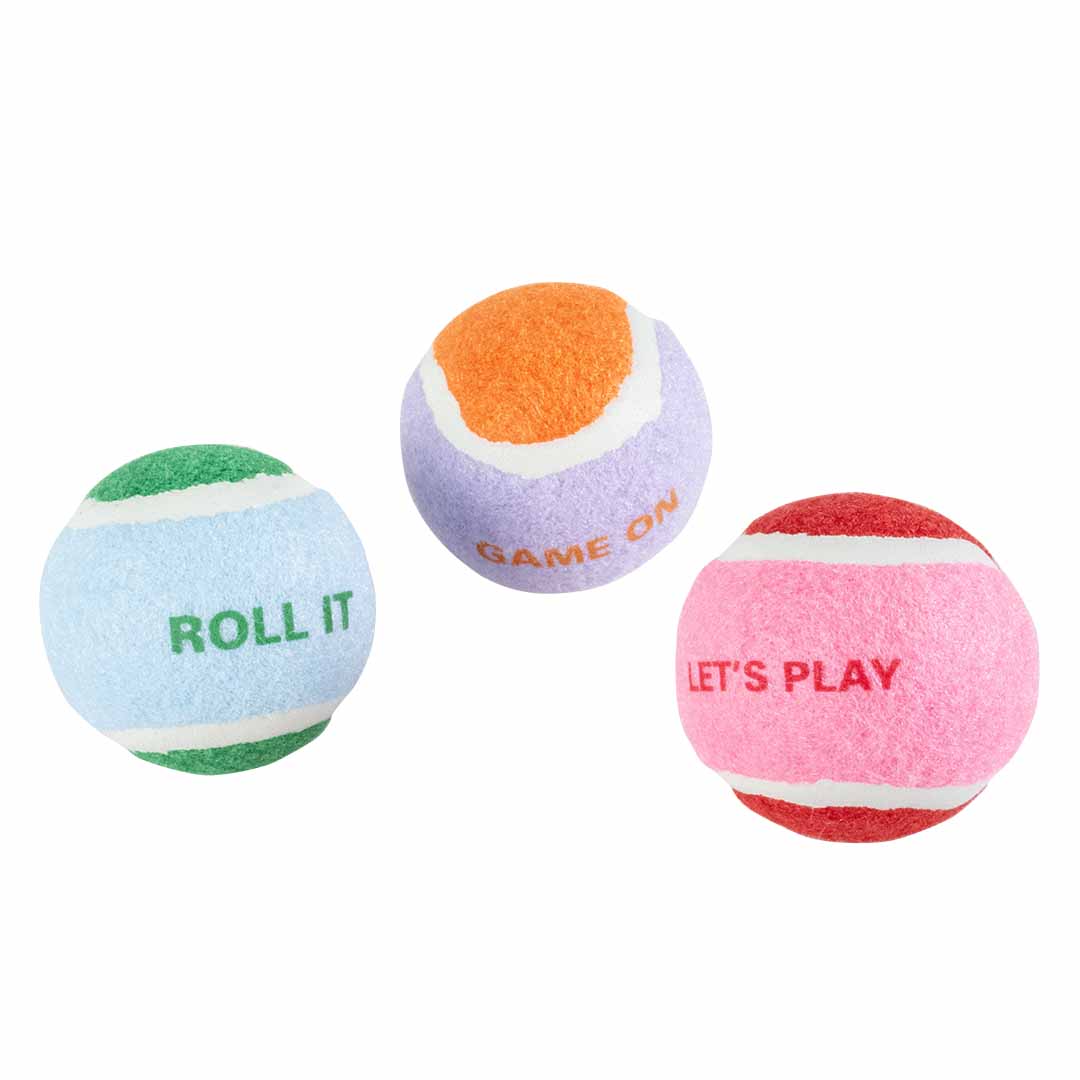 Set de Pelotas de Tenis LET'S PLAY - DogToy
