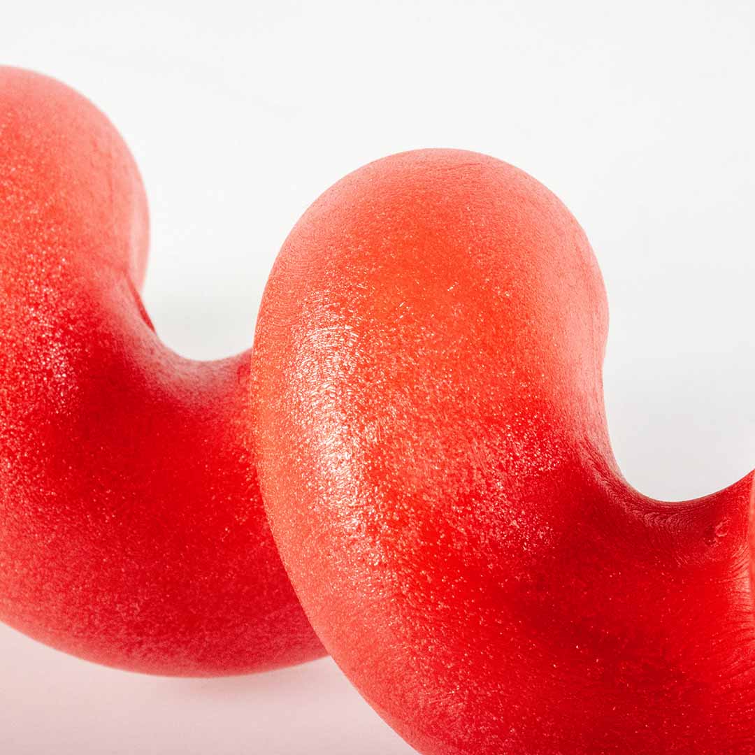 Juguete para Perros SQUIGGLE - Rojo - DogToy