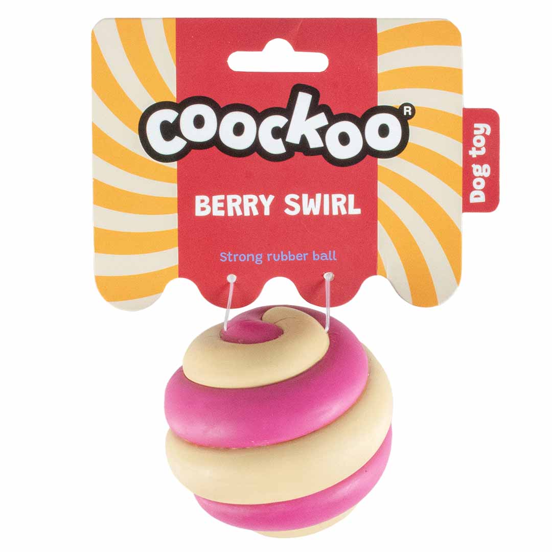 Juguete para Perros BERRY SWIRL - Rosa/Beige - DogToy