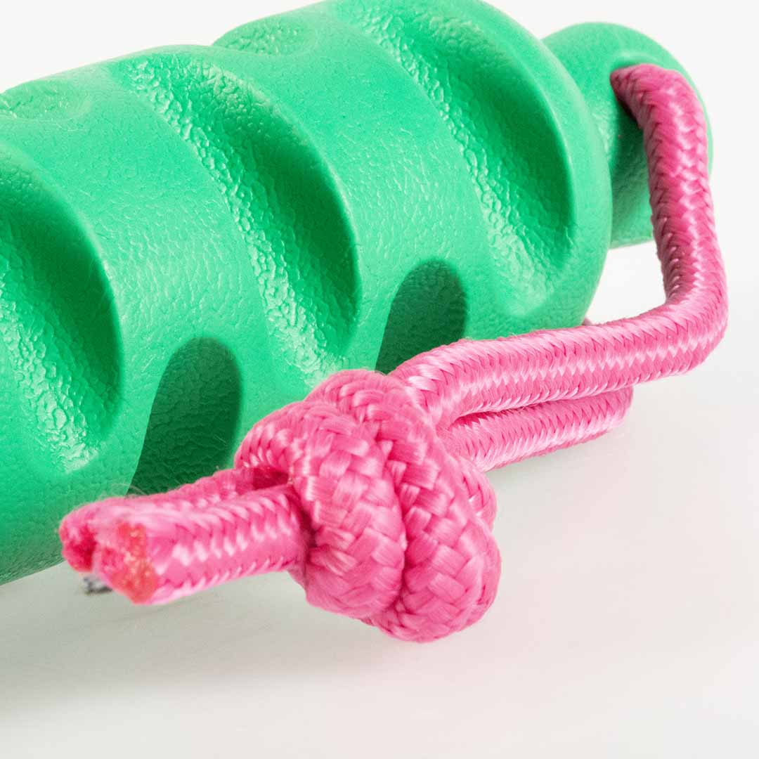Juguete para Perros GROOVY GRIP - Verde/Rosa - DogToy