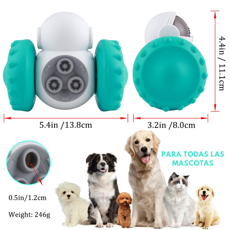 RoboTreat - Juguete Interactivo Dispensador para Mascotas