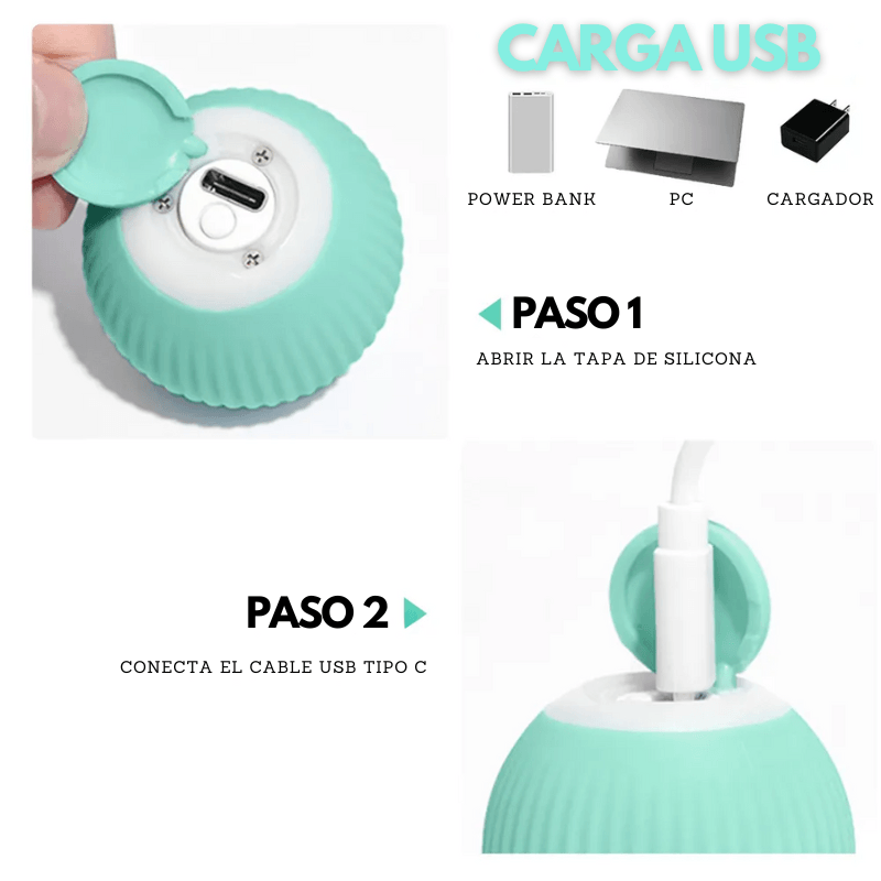 CAT GRAVITY - Pelota Inteligente para Gatos