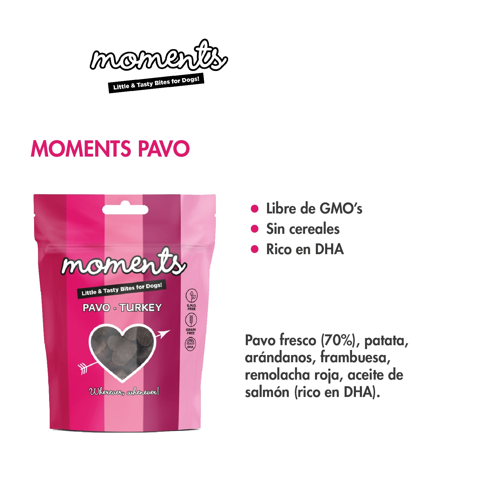 Moments Dog Pavo - 60g