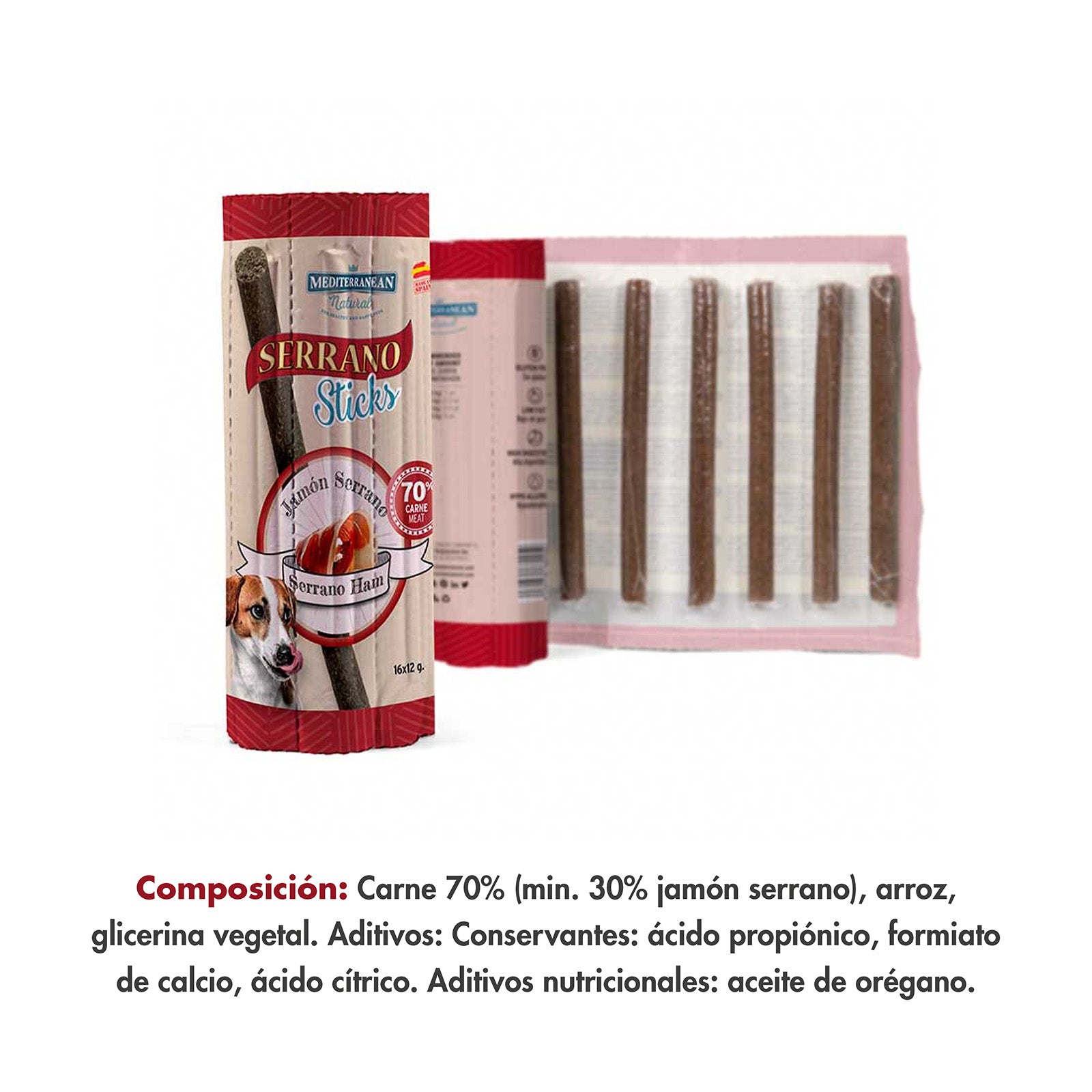 Serrano Sticks - Jamón Serrano (16 Ud.)